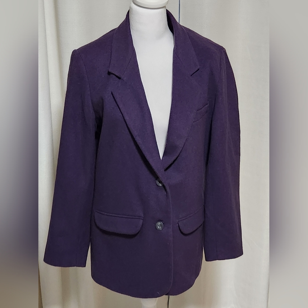 Eddie Bauer Women's Purple Blazer